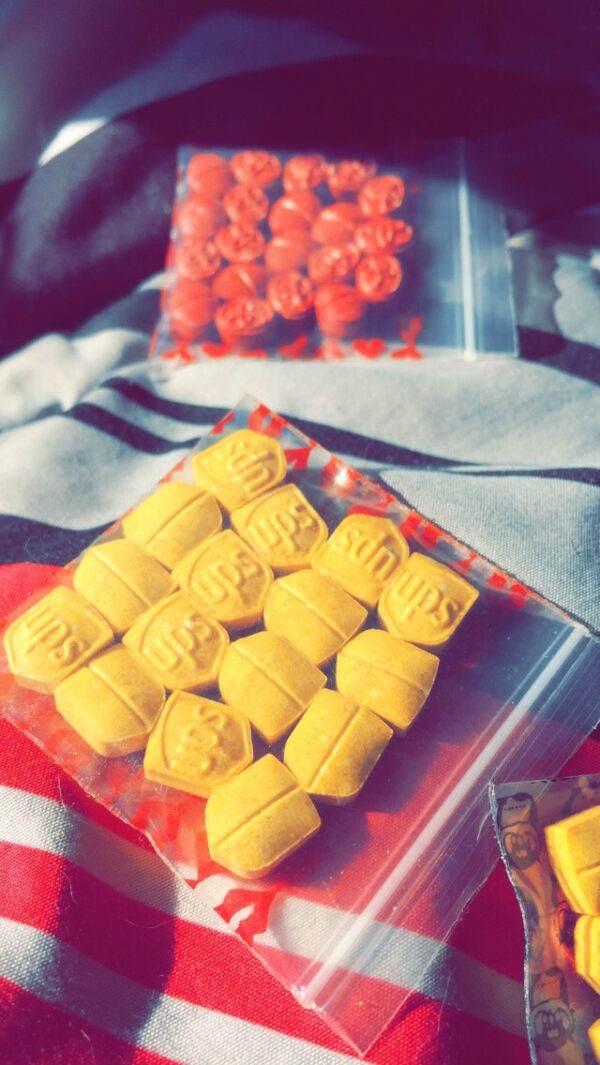 Yellow UPS with 220mg mdma - Image 3