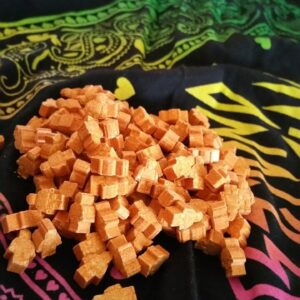 MDMA , commonly known as ecstasy, and molly or mandy, is a potent empathogen–entactogen with stimulant and minor psychedelic properties primarily used for recreational purposes. Methylenedioxymethamphetamine (MDMA) MDMA is commonly found in tablet or capsule form but can also be a powder or crystal. The pills come in different colours and sizes and often have a picture, symbol or logo. Ecstasy/MDMA acts as both a stimulant and hallucinogen, producing an energizing effect, distortions in time and perception, and enhanced enjoyment of tactile experiences. Street Names: Adam, Beans, Biscuit, Clarity, Disco Biscuit, E, Eve, Go, Hug Drug, Lover’s Speed, MDMA, Peace, STP, X, XTC. (Ecstasy) A recreational/club drug taken as ecstasy pills or as MDMA powder. Also called Crystal, Dizzle, E, MD, MDMA, Mandy, Molly, Pills, Xtc